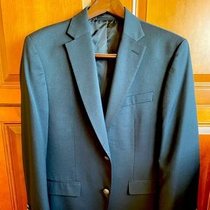 Michael Kors Mens Black Wool Blazer 38S - Like New